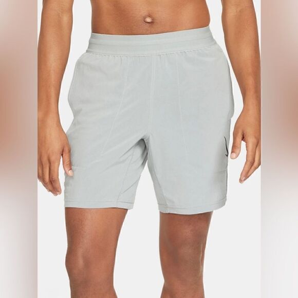 Nike Other - Nike Yoga Training Dri-Fit Lightweight Shorts Gray